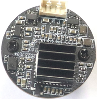 Modul Kamera Sony IMX307 STARVIS 2MP 1080P Papan PCB Bulat 24mm Lensa M12 Cahaya Rendah Plug and Play untuk Visi Mesin ADAS