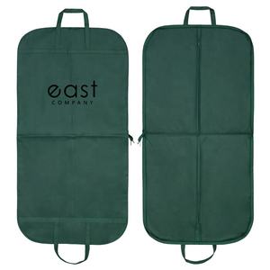 Индивидуальный мужской костюм, сумка для одежды, черный, белый, с принтом логотипа, с ручкой, женское платье, сумка для одежды - Product Image 1