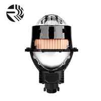 Lentille de projecteur LED triple laser 3 "AS001C Lentille de phare Offre Spéciale 6000K Lentille de rétrofit professionnelle