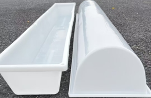 Hochwertiger Neuer Kunststoff-Futter- und Tränketrog mit Rahmen für Schafzucht - Product Image 3