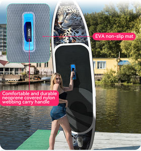 NOUVEAU - Planche de surf gonflable en promotion avec sac <span class=keywords><strong>à</strong></span> dos, pompe et pagaie pour une utilisation polyvalente et facile - Product Image 2