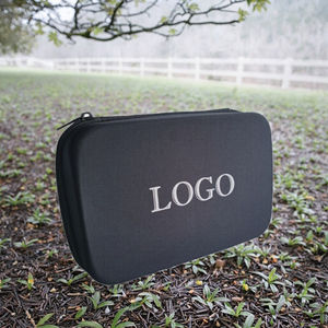 Étui de protection étanche en EVA pour oxymètre de pouls, avec fermeture éclair et coque rigide noire, en stock - Product Image 3