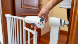 Extension Metal Blocking scale <span class=keywords><strong>Gates</strong></span> cancelli magnetici di sicurezza per bambini cancello per bambini - Product Image 4