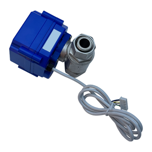 Vanne à boisseau sphérique électrique mini en acier inoxydable 2 voies, filetage femelle, IP67, joint flottant breveté, faible courant, OEM/ODM, eau, huile, <span class=keywords><strong>gaz</strong></span>, CE - Product Image 1
