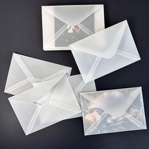 <span class=keywords><strong>Sobres</strong></span> <span class=keywords><strong>de</strong></span> Papel Semitransparentes <span class=keywords><strong>de</strong></span> Lujo a Medida, <span class=keywords><strong>Sobres</strong></span> <span class=keywords><strong>de</strong></span> Celofán para Postales, Aptos para Invitaciones <span class=keywords><strong>de</strong></span> Boda - Product Image 4