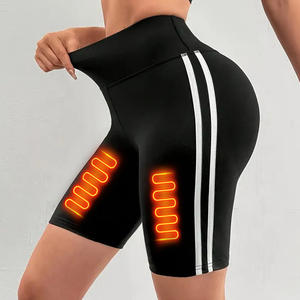 Pantaloncini da Yoga a vita alta durevoli da donna all'ingrosso lavabili per alleviare il dolore alla schiena bassa pantaloncini da Yoga riscaldati per la corsa invernale a casa - Product Image 1