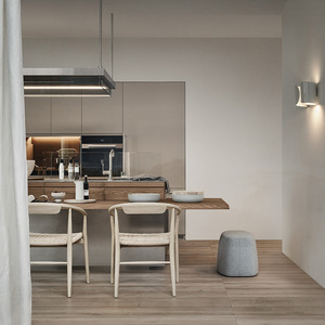 Unidad de cocina de lujo, armario de cocina moderno de diseño libre de Hotel, importación Industrial, mate, de alta gama - Product Image 5