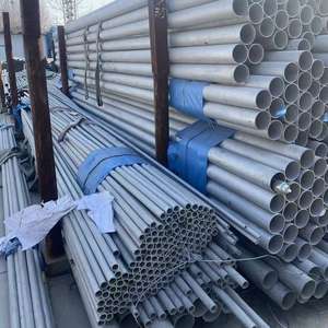 ท่อเหล็กกล้าไร้สนิมทรงกลมขนาด 18 นิ้ว 30 นิ้ว เส้นผ่านศูนย์กลางขนาดใหญ่ SUS 304 316 ท่อเหล็กกล้าไร้สนิมแบบไร้รอยต่อ - Product Image 5