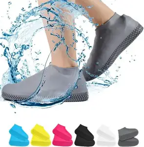 มาถึงซิลิโคนกันน้ำใช้ได้ทั้งชายและหญิงรองเท้าป้องกันรองเท้าฝนถุง OPP โรงงานขายดีใหม่สำหรับกันลื่นซักได้