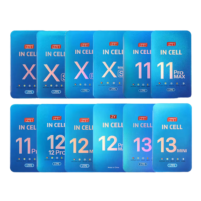 Wholesale ZY Incell LCD Displays for iPhone X Xr 11 12 13 14 Digitizer Replacement Screen for iPhone Parts