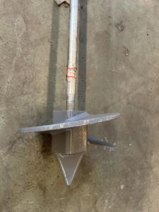 Pieux hélicoïdaux galvanisés à chaud <span class=keywords><strong>Ancrage</strong></span> à vis solaire <span class=keywords><strong>Ancrage</strong></span> à vis agricole avec <span class=keywords><strong>tige</strong></span> et écrou de coulée - Product Image 6