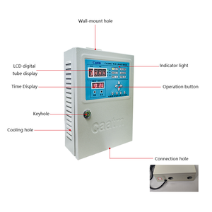 Monitor de Gases Industriales CAATM CA-2100A de 4 Canales, Montaje en Pared, Pantalla Digital, Aleación de Aluminio, 4-20mA, Alarma Estroboscópica - Product Image 4
