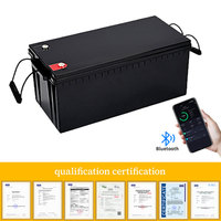 Baterai Truk LiFePO4 Solid State 12.8V 110Ah/140Ah/150Ah/160Ah 1500CCA Baterai Starter untuk AC Parkir dan RV