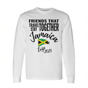 T-shirt à manches longues Friends That Travel Together Jamaïca Trip 2025 - Product Image 2
