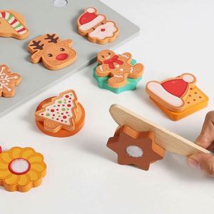Ensemble de jeu de cuisine en bois pour enfants : biscuits à faire soi-même et à faire cuire, pour une simulation imaginative - Product Image 5