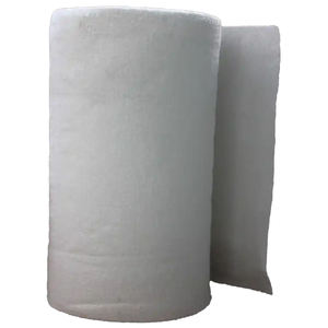 Estera de fieltro de aguja de fibra de vidrio con aislamiento de vidrio resistente al fuego de alta temperatura para sistema HVAC de aislamiento térmico - Product Image 4