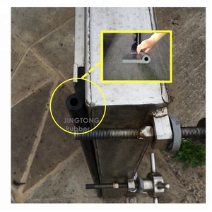 Vente chaude Joint d'étanchéité en caoutchouc EPDM de type P pour porte de barrage, résistant au vieillissement, pour centrale hydroélectrique - Product Image 1