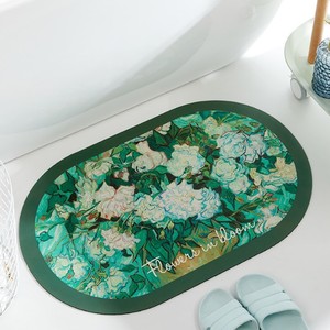 Tapis <span class=keywords><strong>de</strong></span> salle <span class=keywords><strong>de</strong></span> <span class=keywords><strong>bain</strong></span> antidérapant, 1 pièce, terre diatomée, séchage rapide, Ultra absorbant, tapis <span class=keywords><strong>de</strong></span> douche, tapis <span class=keywords><strong>de</strong></span> sol antidérapant - Product Image 5
