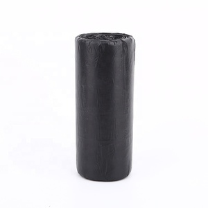 HC Hot Selling Black <b>Heat</b>-Sealed Flat Trash Bag on Roll Custom Logo Break Point Recycling Garbage Bag - Product Image 2