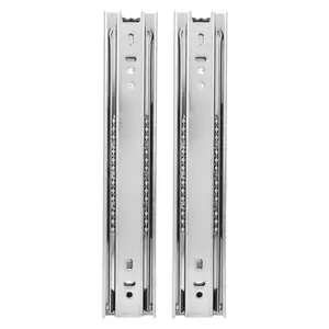 45mm Metal Box Drawer Slide Telescope Channel Cabinet <strong>Heavy</strong> <strong>Duty</strong> Drawer Slides Ball Bearing Slides Drawer Guide - Product Image 1