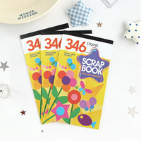 Lot d'autocollants esthétiques pour scrapbooking - 346 designs uniques de différentes tailles pour les adolescentes pour décorer les cahiers