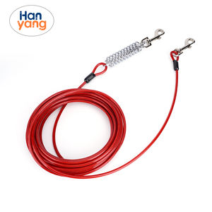 HanYang-Chaînes pour chien avec crochet pivotant et câble absorbant les chocs pour l'extérieur et le camping - Product Image 5