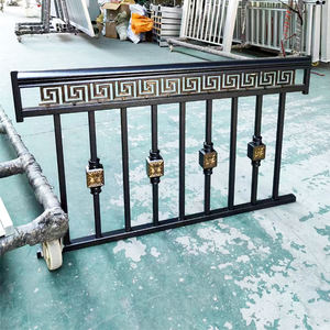 Panneaux de clôture modernes en aluminium noir de taille personnalisable pour l'installation de bricolage en plein air avec service de modélisation 3D - Product Image 5