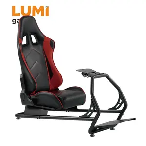 Simulador de asiento de carreras clásico, fabricante de asientos de cabina, simulador de carreras, silla para juegos, en venta al por mayor