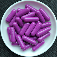 Capsules végétales vides transparentes en gros, tailles 00, 0, 1, 2, 3, 4, gélatine pharmaceutique, impression personnalisée, couleur Tianlong