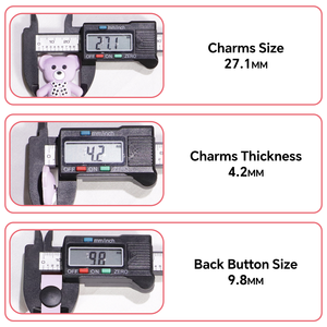 Accesorios de PVC Rojo Personalizados al por Mayor, Dijes de Goma Suave para Zapatos, Decoraciones Unisex para Adultos, Dijes para Zuecos del Día de San Valentín, Marca <span class=keywords><strong>Lilu</strong></span> - Product Image 5