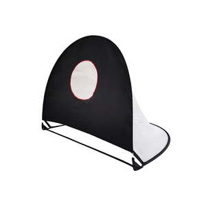 But de football pop-up à deux fonctions 4x3 pieds Équipement d'entraînement portable pour le football des enfants dans la cour ou le camping en plein air - Product Image 1