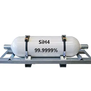 Gaz SiH4 de haute pureté de gaz de silane d'approvisionnement d'usine à vendre