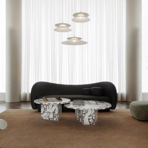 Muebles de Sala de Estar al por Mayor, <span class=keywords><strong>Sofá</strong></span> Chesterfield Moderno de <span class=keywords><strong>3</strong></span> <span class=keywords><strong>Plazas</strong></span>, <span class=keywords><strong>Sofá</strong></span> Tapizado de Lujo con Tela Bouclé - Product Image 2