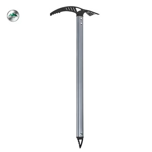 Hacha de Hielo de Aleación de Aluminio para Montañismo, 64 cm, Multiusos, para <span class=keywords><strong>Escalada</strong></span> en Hielo, Supervivencia en Montañas Nevadas - Product Image 2
