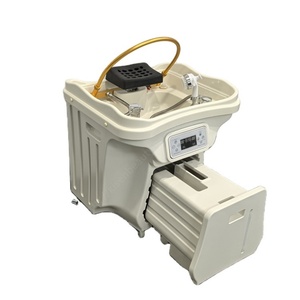 Kisen Fashion Double Water Storage Tanks Removable Shampoo Basin Portable Head Spa Machine with <b>Led</b> <b>Light</b> Water Heater - Product Image 1