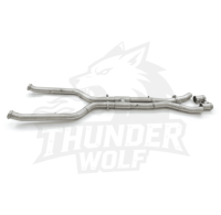 Accessoires automobiles : Tuyaux d'échappement à flux libre, ajustement parfait pour BMW G90 M5 S68 4.4T, échappement intermédiaire en acier inoxydable 304 de haute qualité