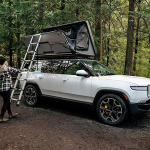 Carpa de techo impermeable para 4 personas, carpa rígida para techo de coche de lujo, carpa de techo de carcasa rígida ABS para camping en 4x4 - Product Image 5