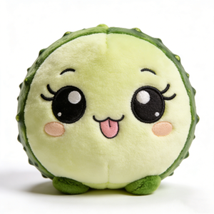 Peluche de melón con espinas personalizado, peluche de kiwano, juguete de peluche de fruta con púas, muñeco de melón exótico - Product Image 2
