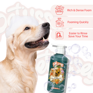 6 en 1 peau sensible naturelle PH équilibré produits de toilettage pour animaux de compagnie <span class=keywords><strong>anti</strong></span>-démangeaisons organique flocons d'avoine chien <span class=keywords><strong>chat</strong></span> shampooing - Product Image 4