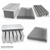 Heatsink Aluminium Berkinerja Tinggi dengan Desain Skived untuk CPU GPU Elektronik