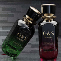 Botol Parfum Kaca Isi Ulang Bentuk Unik 30ml/50ml/100ml Sablon Custom Desain Unik