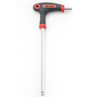 Kit d'outils de réparation de vélo multifonctionnel personnalisé 6 pièces CRV, clé hexagonale à poignée en T, jeu de clés hexagonales