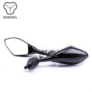 Rétroviseurs de moto avec clignotants pour KAWASAKI <span class=keywords><strong>NINJA</strong></span> 6R 9R 650R 250R 636 YAMAHA YZF R1 R6 R6S / <span class=keywords><strong>SUZUKI</strong></span> GSXR 600K 5 750 <span class=keywords><strong>1000</strong></span> - Product Image 4