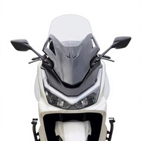 2025-2026 Honda PCX160 modifiye bacak rüzgarlığı, PCX125 bacak rüzgarlığı, soğuk ve rüzgara karşı bacak koruması için uygundur.