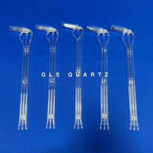 GLS Großhandel OEM Hochreiner Glas-Ölbrenner Hitzebeständiger Maßgefertigter Zylindrischer Quarz-Ölbrenner Transparenter Industrieller Glasbrenner - Product Image 3