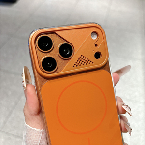 เคสโทรศัพท์มือถือแบบเปลี่ยนเลนส์สีดั้งเดิมสำหรับ iPhone 18 17 16 15 Pro Max  วัสดุ PC แข็งแบบด้าน ฝาหลังแม่เหล็ก - Product Image 5