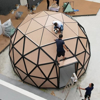 Tente de luxe en verre de grande taille pour le glamping en resort, nouvelle collection, haute qualité, très demandée