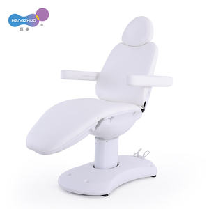 Cama Eléctrica Facial de 3 Motores para Salón de Belleza, Fabricada en Cuero de Alta Gama, Mesa de Tratamiento Ajustable para Hospital - Product Image 1