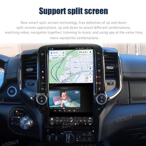 Radio para Auto de 256 GB y 13.6 Pulgadas para Dodge RAM 1500 2500 2019-2023, Reproductor Multimedia Android con GPS, Navegación, Pantalla Vertical Inalámbrica - Product Image 5
