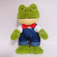 Peluche Grenouille Chanteuse Fille, Super Douce, Rembourrage Coton PP, Lumineuse, Mignonne, Grenouille Princesse, 31cm-50cm, Anti-Stress
